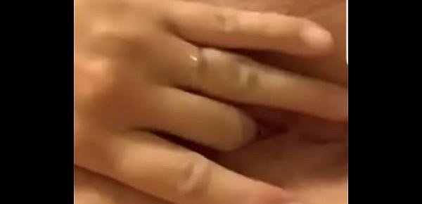  Snapchat pussy play finger and toy masturbation